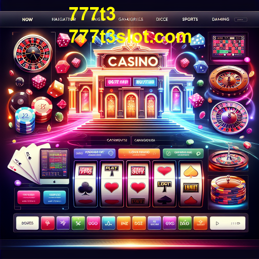 Apostas Online: Explore o Mundo dos Jogos no 777t3